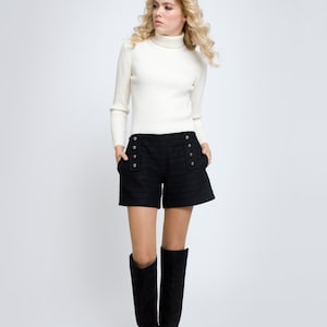 Wool and Cashmere Women's Shorts ELLE by Rumour London