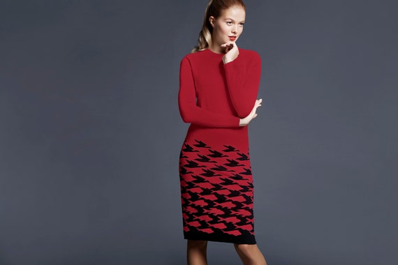knee length red dresses for women The Spotlight Is Yours Red Pleated Midi Dress main image 0