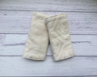 Artipoppe Suck Pads | Oat Cream Baby Carrier Strap Covers