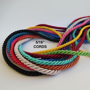 Handfasting Cords: Celtic Wedding Ceremony Ropes (5/16&quot;)