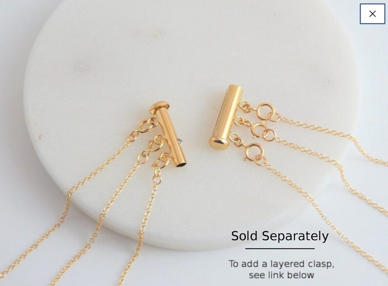 Crossbody Necklace Long 5 Way Multi Style main image 1