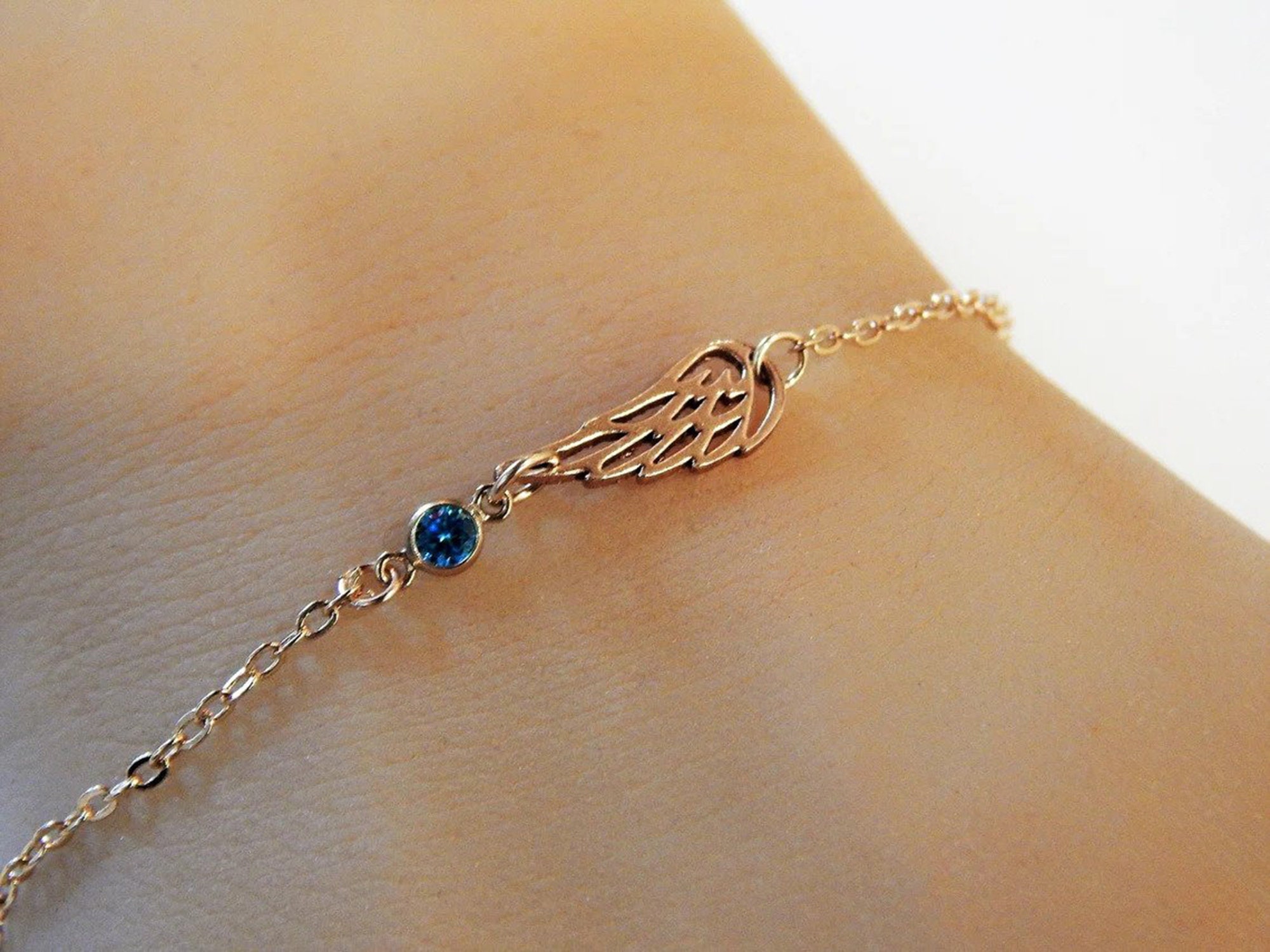 【wingbling】Rising Bracelet 6mm Angel Wing Bracelet – Ripple by Kim