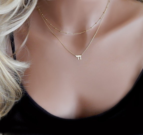 Bat Mitzvah Gift L'chaim Jewish Jewelry 