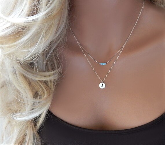 Gold Layered Necklace Set 