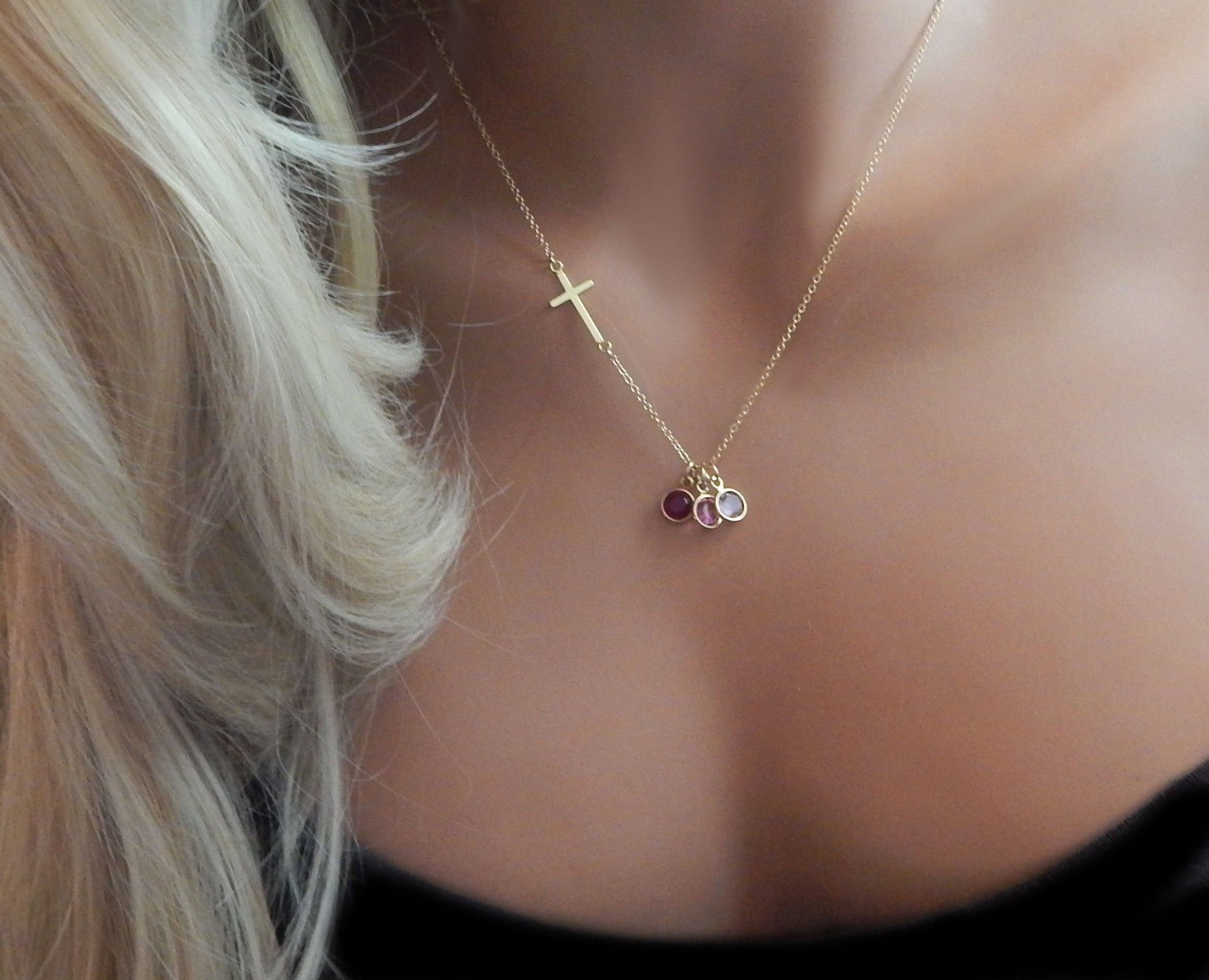 Birthstone Necklace for Woman 