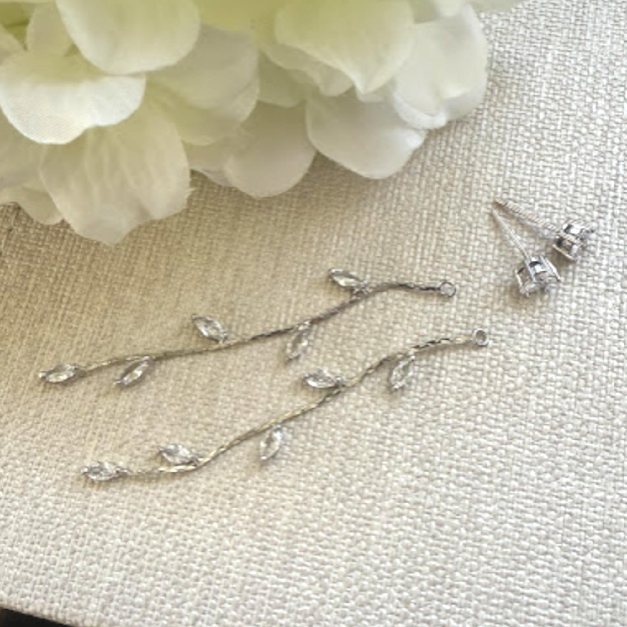 Orecchini A Gancio Eleganti Orecchini Pendenti Con Perle Di Vetro Ceco - In Argento Sterling Placcato, Gancetto, Scegli Il Colore Gioielli Colorati