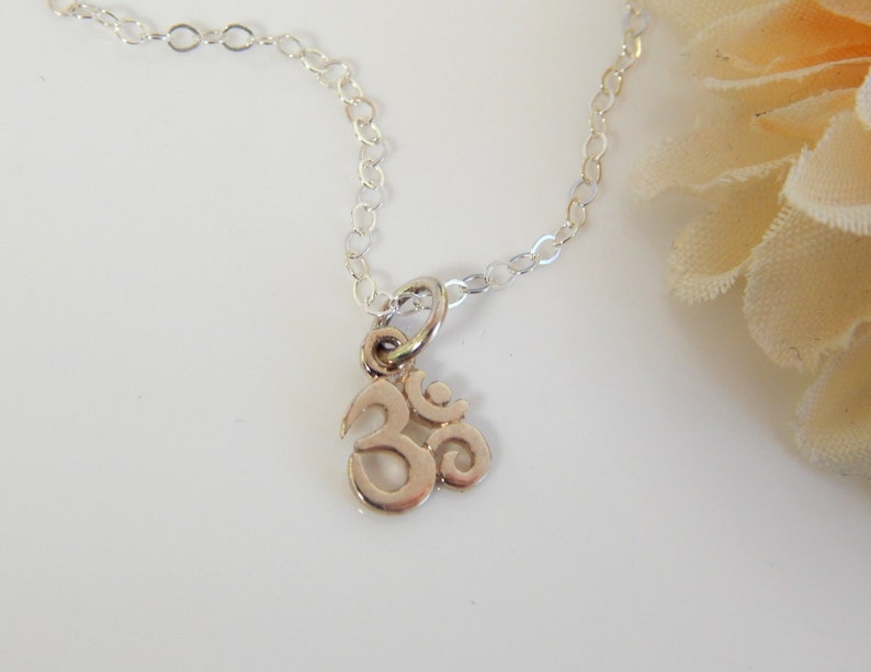 Om Necklace for Women Gift for Her Gold Filled Ohm Etsy