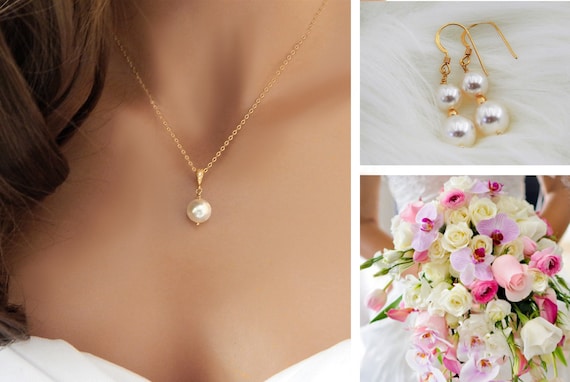 Romantic Wedding Jewelry Sets for Girl Bridesmaid Necklace Earrings With  Stones Women Costume Party Chocker Free Shipping - Price history & Review |  AliExpress Seller - Factory shopping Store | Alitools.io