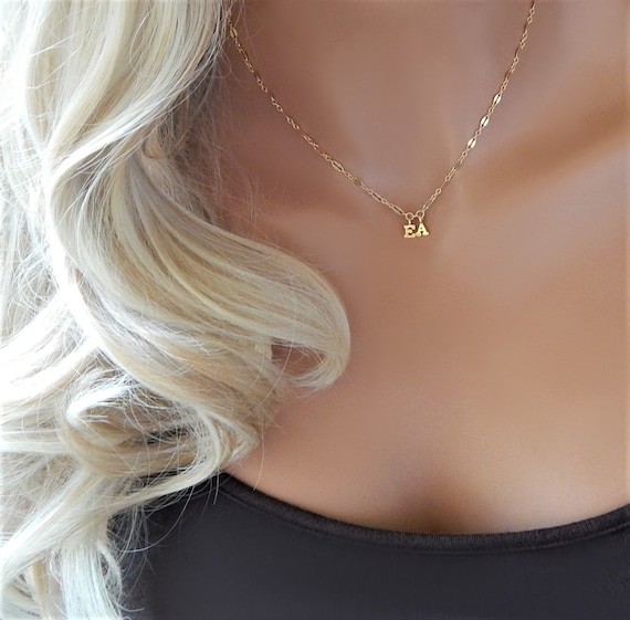 Initial choker necklaces sale
