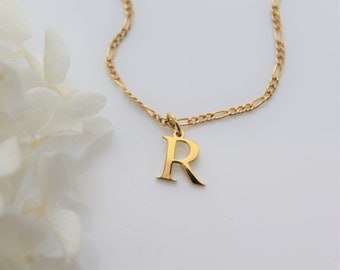 Initial Necklace Meaningul Gift for Women Personalized Gold Letter Jewelry Gift Idea for Her Dainty Simple Everyday Necklace