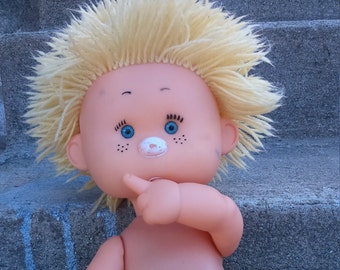 Doll Plastic Doll Rubber Doll Rubber Face Doll Yarn Hair Doll Vintage Doll Vintage Plastic Doll Vintage Rubber Doll Vintage Rubber Face Doll