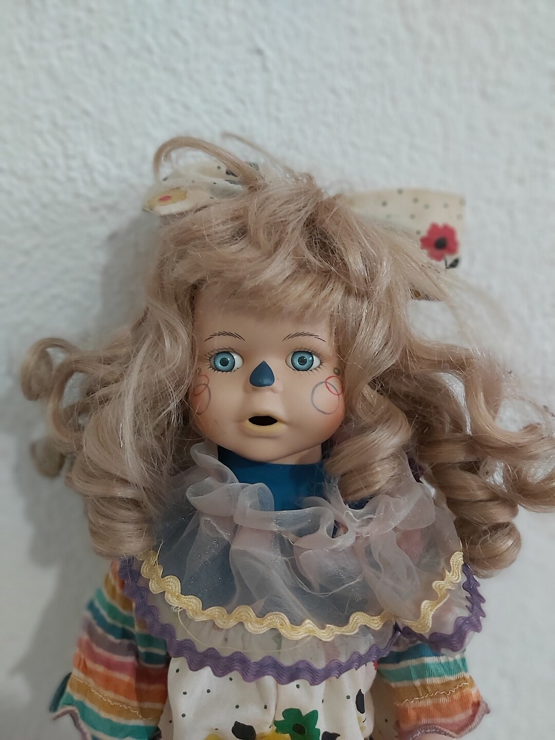 Doll Porcelain Doll Vintage Porcelain Doll Hand Made Doll Etsy