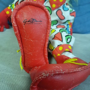 Clown Rubber Clown Vintage Rubber Clown Doll Body Fabric Clown - Etsy