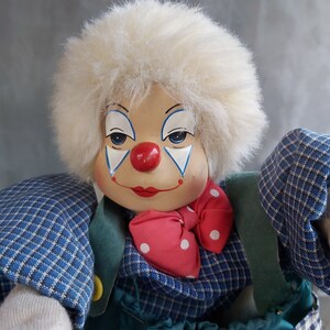 Clown Porcelain Clown Vintage Porcelain Clown Sammler Doll Clown Kein Spielzeug Puppen Fur Erwachsene Sammler Clown image 2