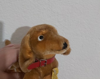 Hund Steiff Hund Vintage Steiff Hund Vintage Steiff Vintage Hund Dackel Hexie Hund Steiff Mohair Steiffhund Kunststoffaugen Hund Button on Ear N 4180/13