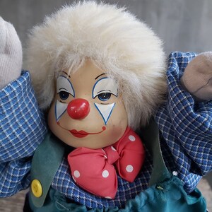 Clown Porcelain Clown Vintage Porcelain Clown Sammler Doll Clown Kein Spielzeug Puppen Fur Erwachsene Sammler Clown image 3