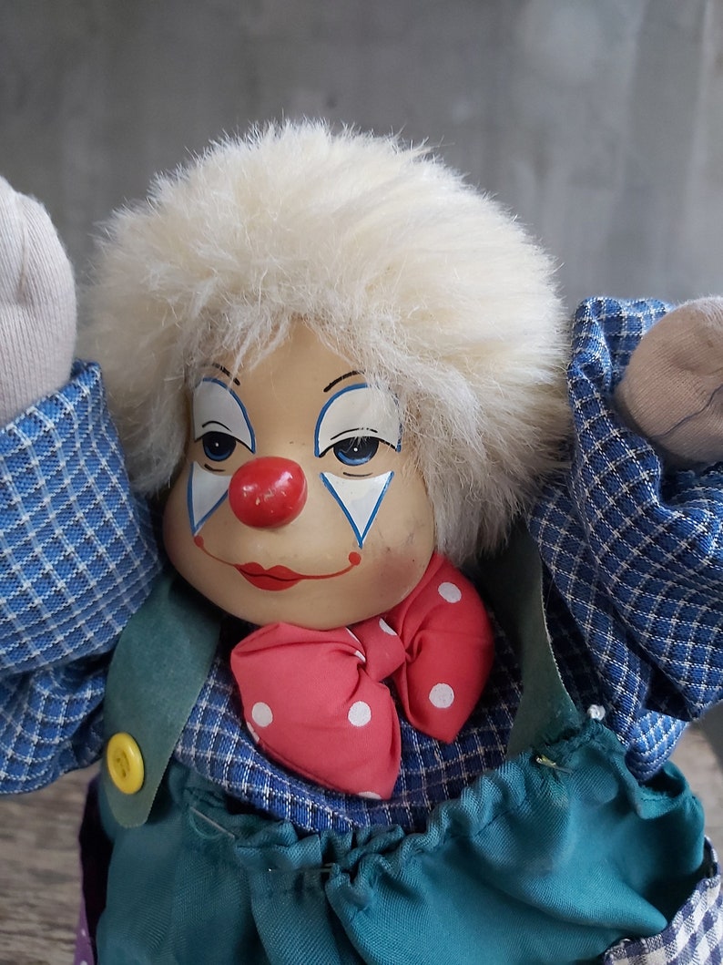 Clown Porcelain Clown Vintage Porcelain Clown Sammler Doll Clown Kein Spielzeug Puppen Fur Erwachsene Sammler Clown image 3