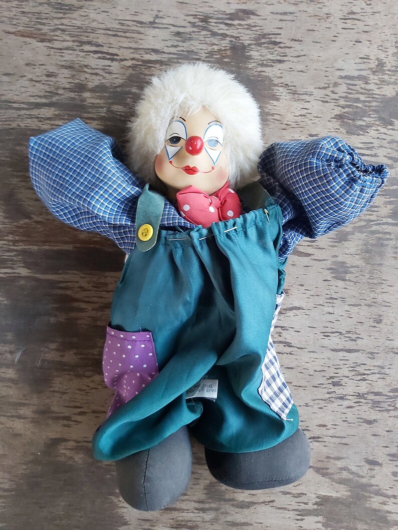 Clown Porcelain Clown Vintage Porcelain Clown Sammler Doll Clown Kein Spielzeug Puppen Fur Erwachsene Sammler Clown image 9