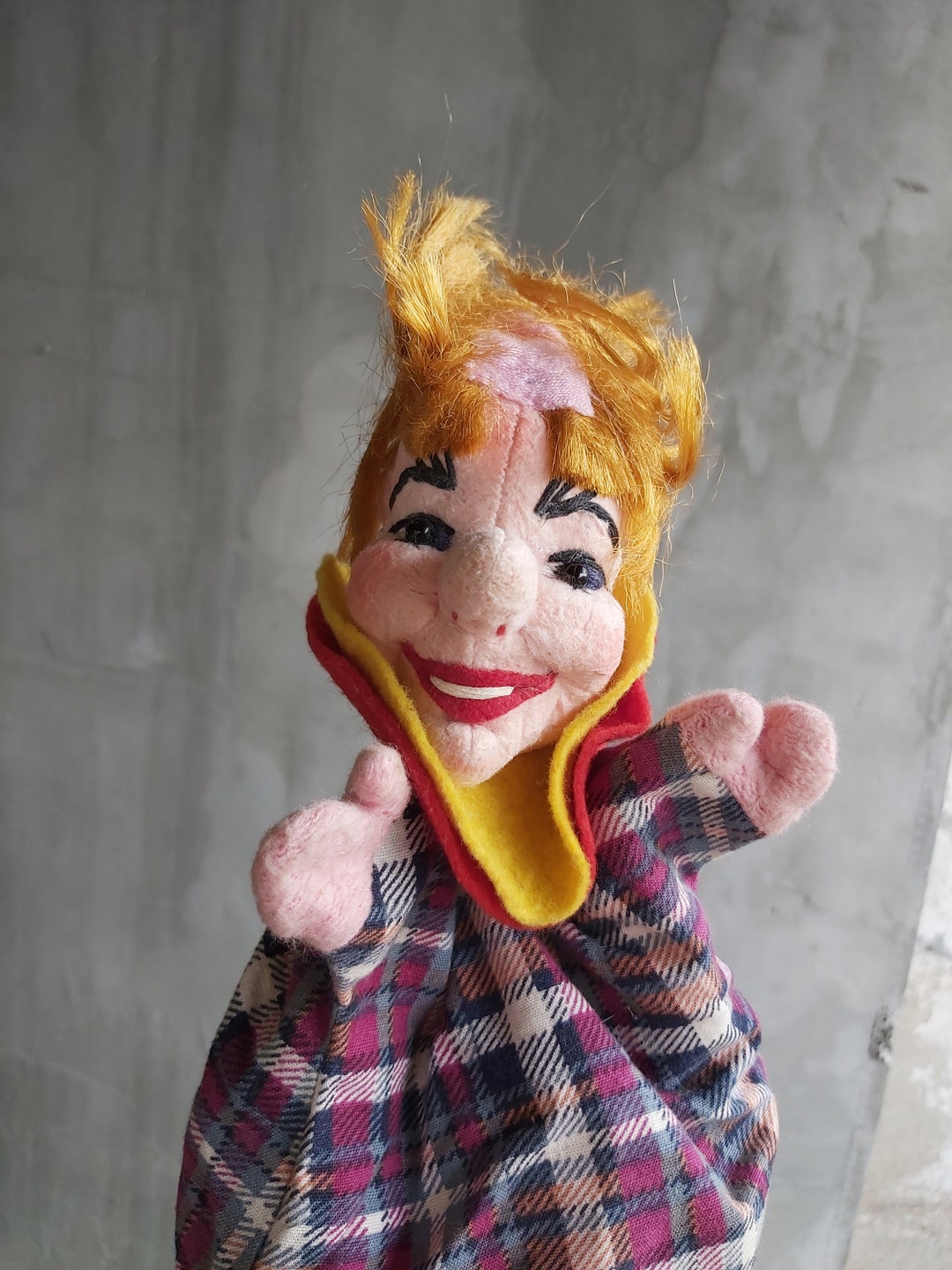 Hand Puppet Kersa Doll German Hand Puppet Doll Vintage Kersa Etsy