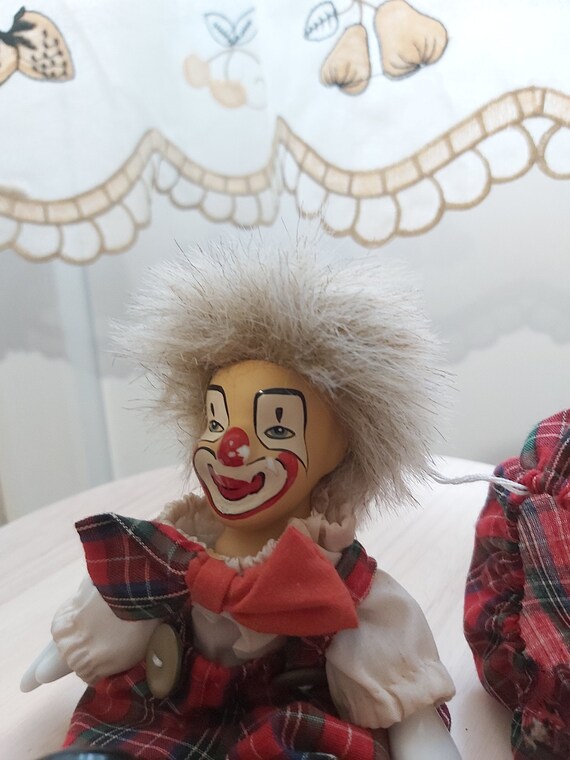 porcelain clown faces