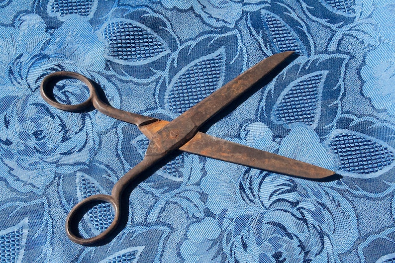 Scissors Vintage Scissors Rustic Vintage Scissors Old Scissors Primitive Scissors Rusty Vintage Scissors Antique Scissors