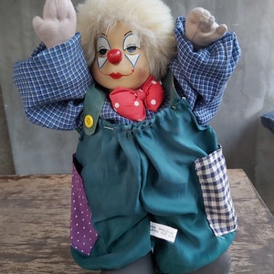 Clown Porcelain Clown Vintage Porcelain Clown Sammler Doll Clown Kein Spielzeug Puppen Fur Erwachsene Sammler Clown image 4