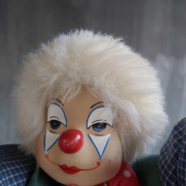 Clown Porcelain Clown Vintage Porcelain Clown Sammler Doll Clown Kein Spielzeug Puppen Fur Erwachsene Sammler Clown