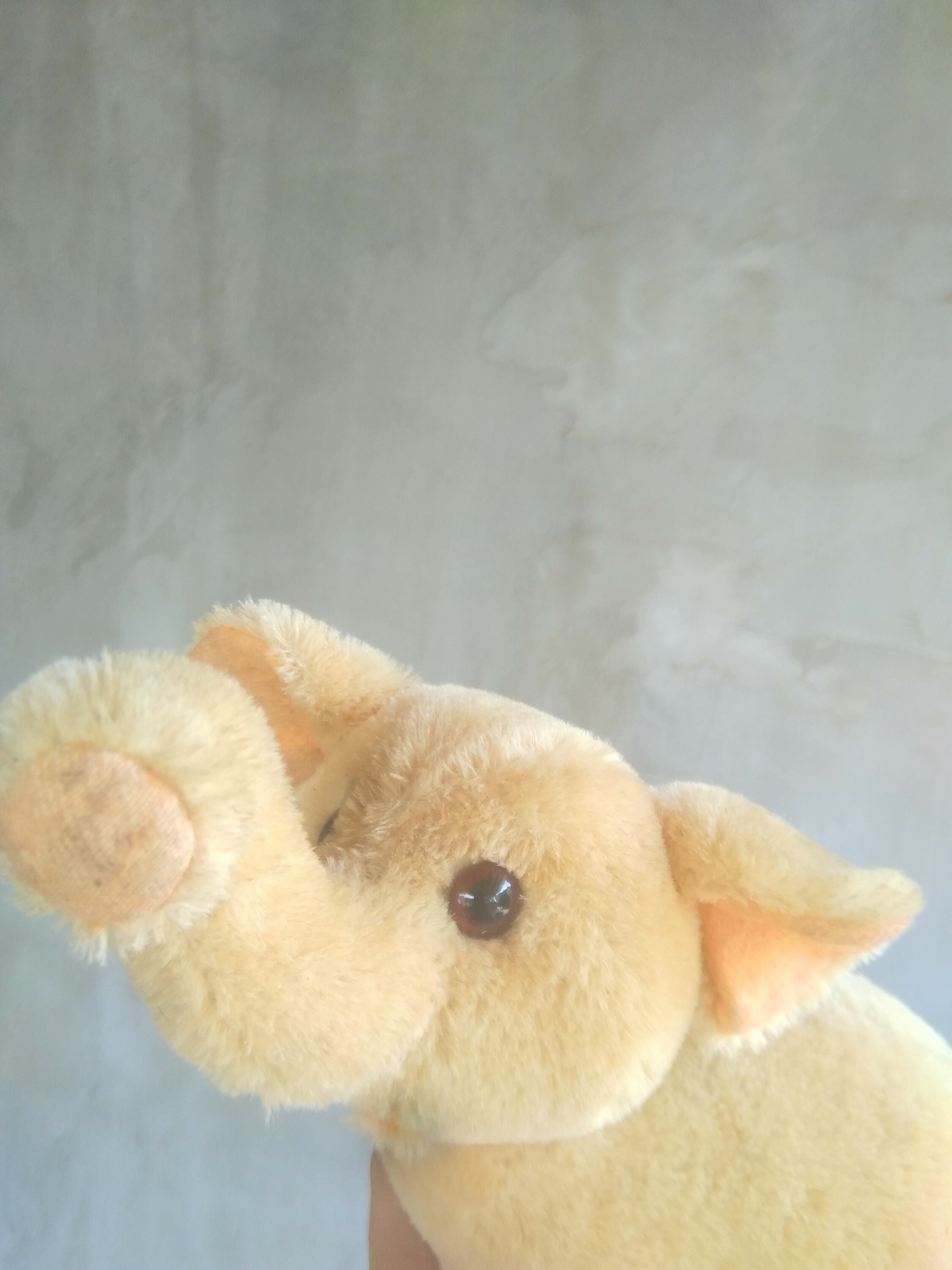 Elephant Vintage Elephant Straw Stuffed Elephant Straw Stuffed Etsy