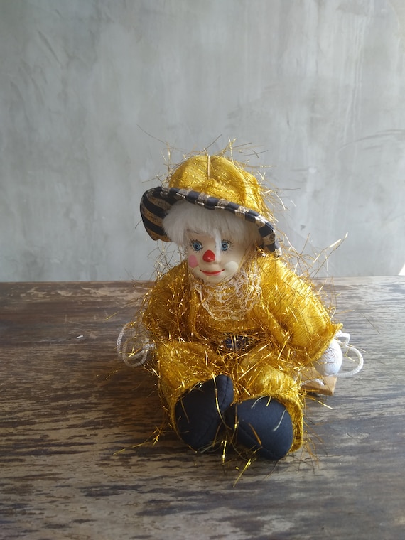 vintage clown doll
