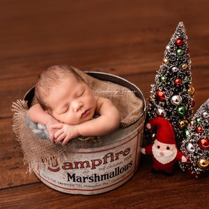 Campfire Marshmallow Newborn Composite for Photoshop
