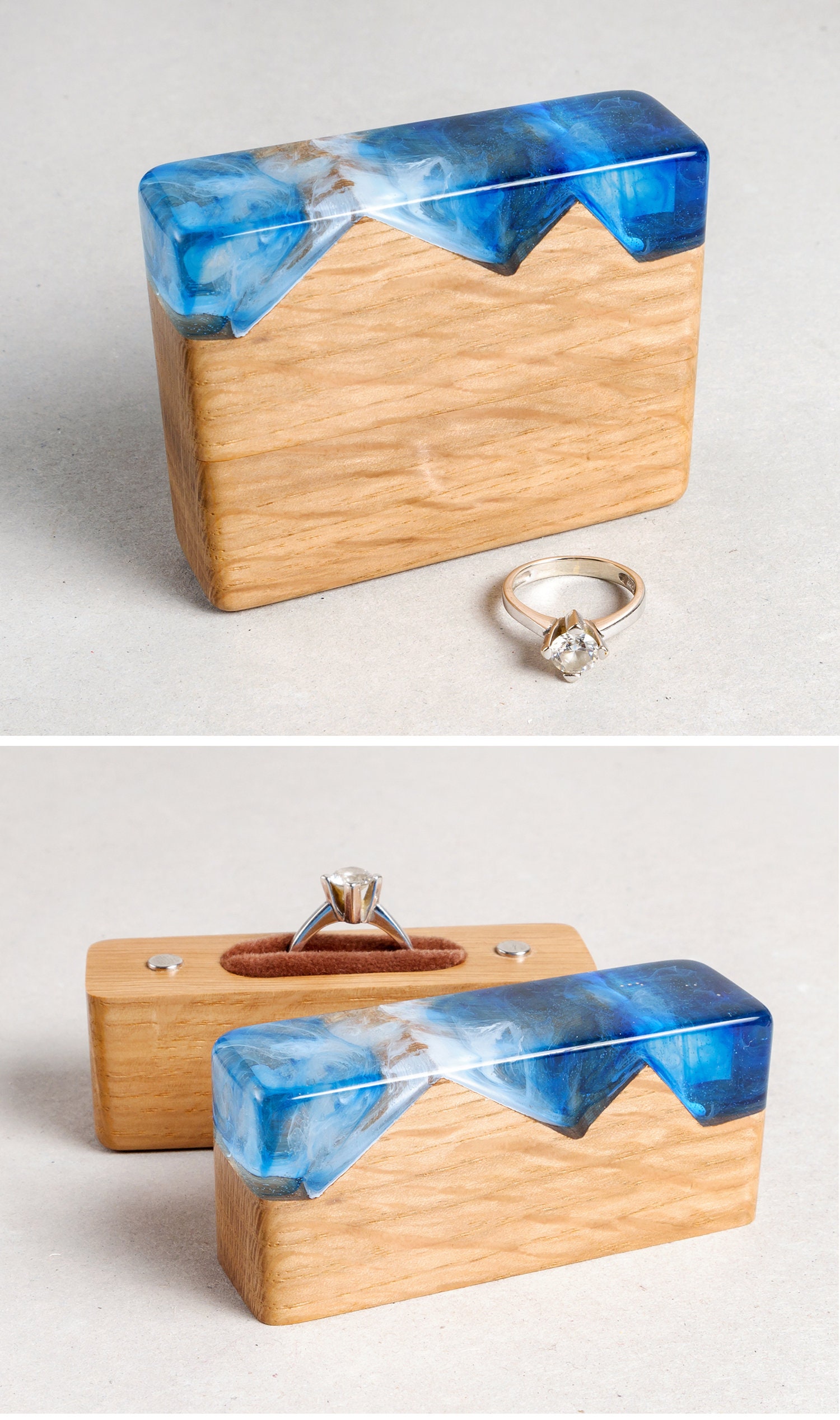 mountain ring box