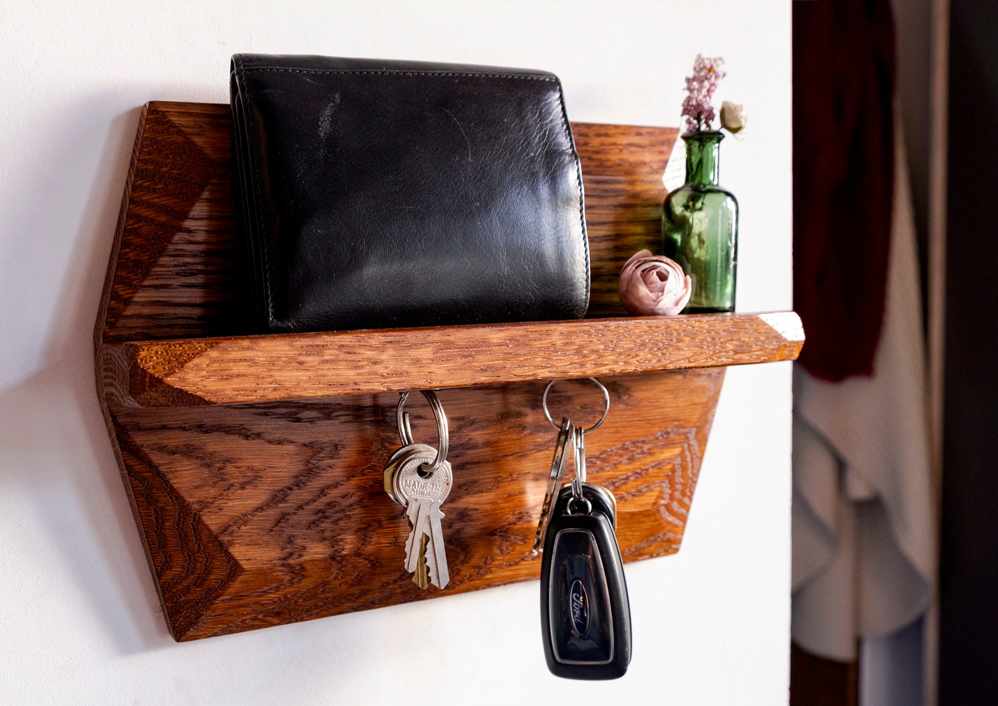 wood key holder wood key holder
