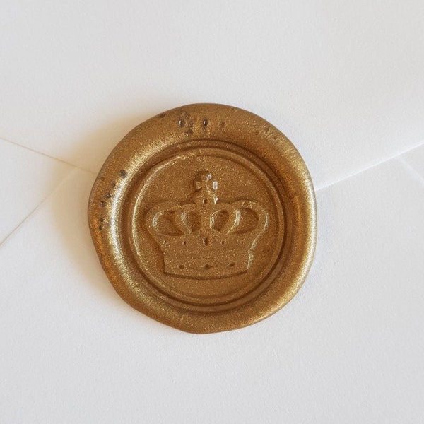 Tiara Wax Stamp Etsy