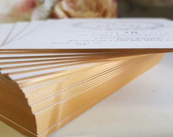 foil invitations etsy