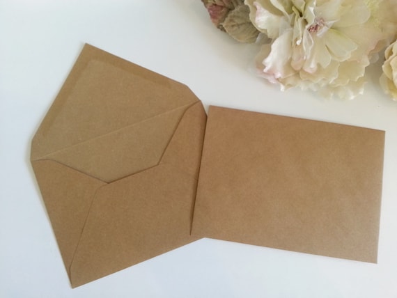 Kraft 5x7 envelope bulk wedding Sydney Australia banker Rustic Recycle Buffalo Hessian Brown ideal hand calligraphy printable template