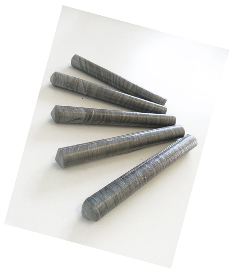 Handmade Australia Pure Invites Sealing Wax sticks Australia Sydney Silver Glue Gun wax sticks Metallic Grey Envelope Wax seal sticks