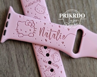 Handmade Hello Kitty Vape Holder With Wristlet -fits Geek Bar Pulse Vapes