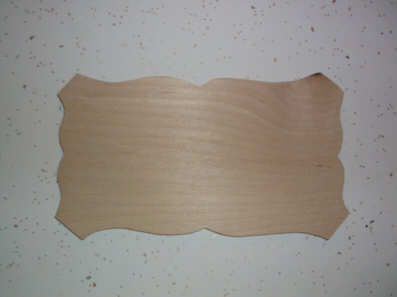 Large 8 1 2 H X 15 Unfinished Wood Plaques Weddings Craft Supplies Signs Events Functions Sign L