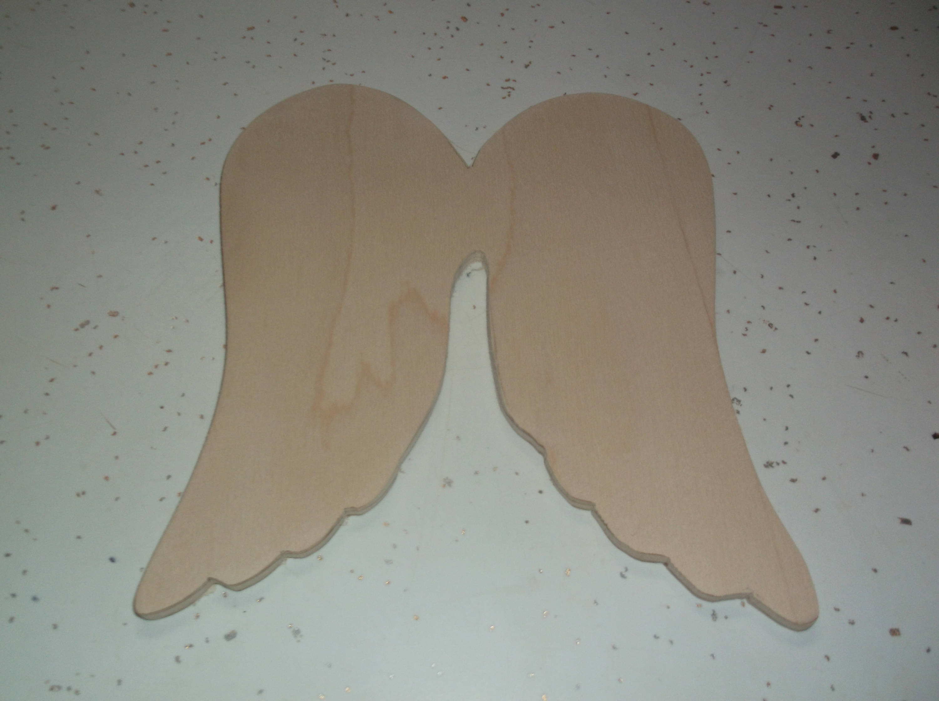 Angel Wings Craft Wood Wooden Cut Outs Angel Blanks Wood Etsy