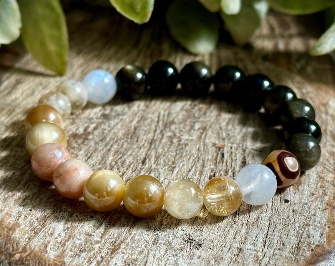 September's Bracelet:   Harvest Moon