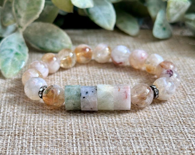 Aquamarine & Citrine | Calmness, Confidence, Joy, Personal Power