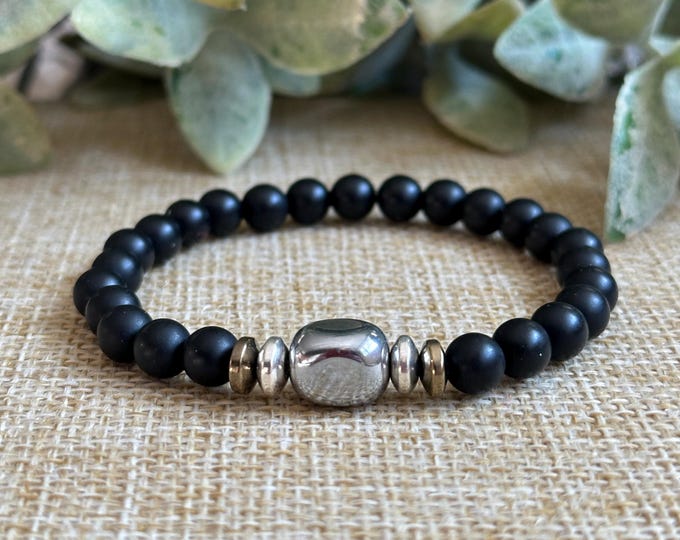 Hematite & Black Onyx Mini | Self-Mastery