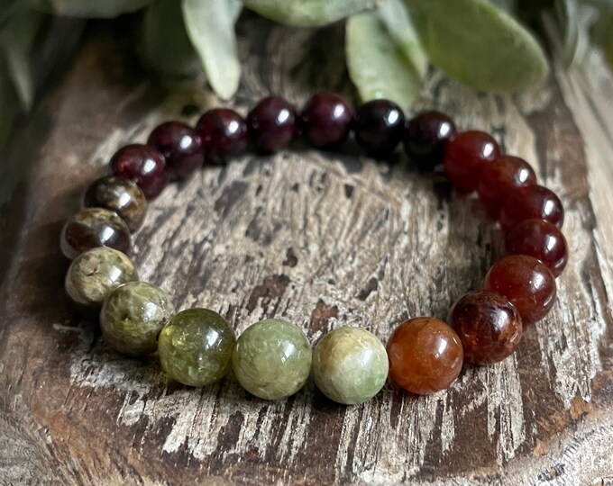 Garnet Wreath | Personal Power, Abundance, Love