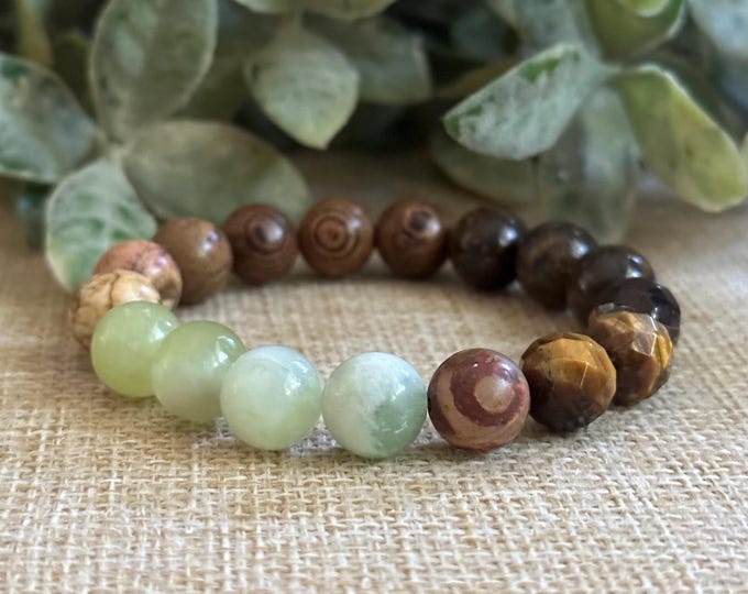 Woodland Energy (Chunky) | Protection & Grounding Bracelet