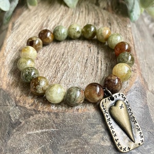 grüner Granat | Fülle, Dankbarkeit, Manifestation