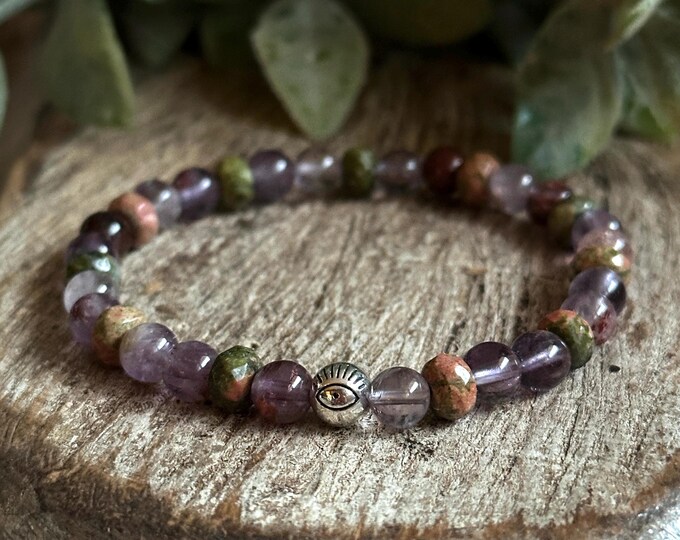 Melody Stone & Unakite Mini | Wisdom, Personal Growth, Healing, Protection