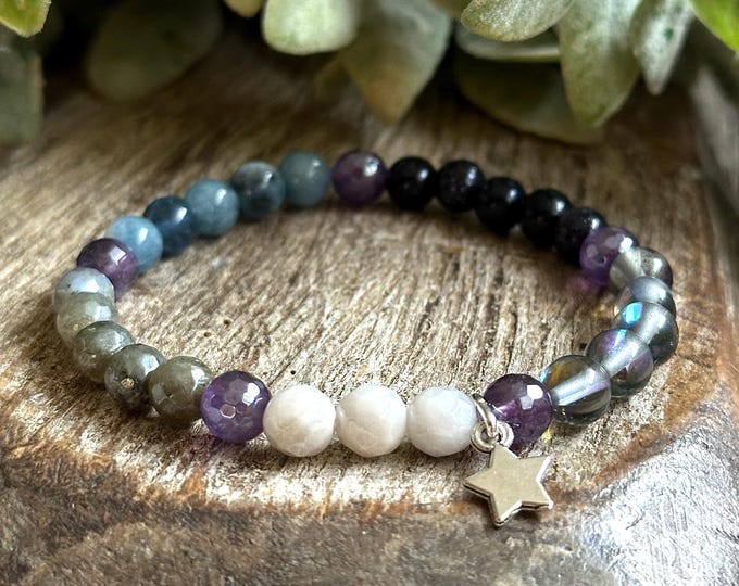 January's Bracelet:  Painting The Stars Mini