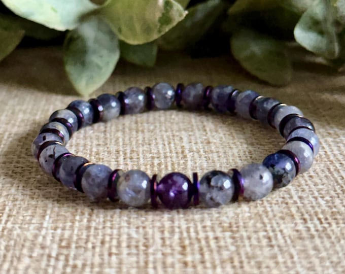 Circle of Insight Mini | Amethyst, Purple Hematite, Iolite