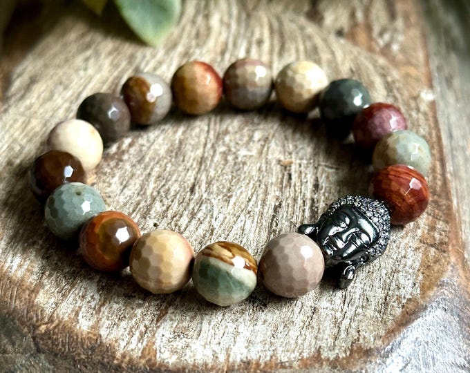 Polychrome Jasper Bracelet