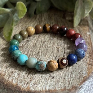 Chakra Flow | Yoga Mala Bracelet